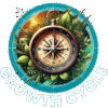 New Growth Cycle Logo - white letter