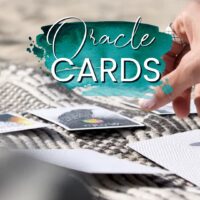Oracle cards with Image